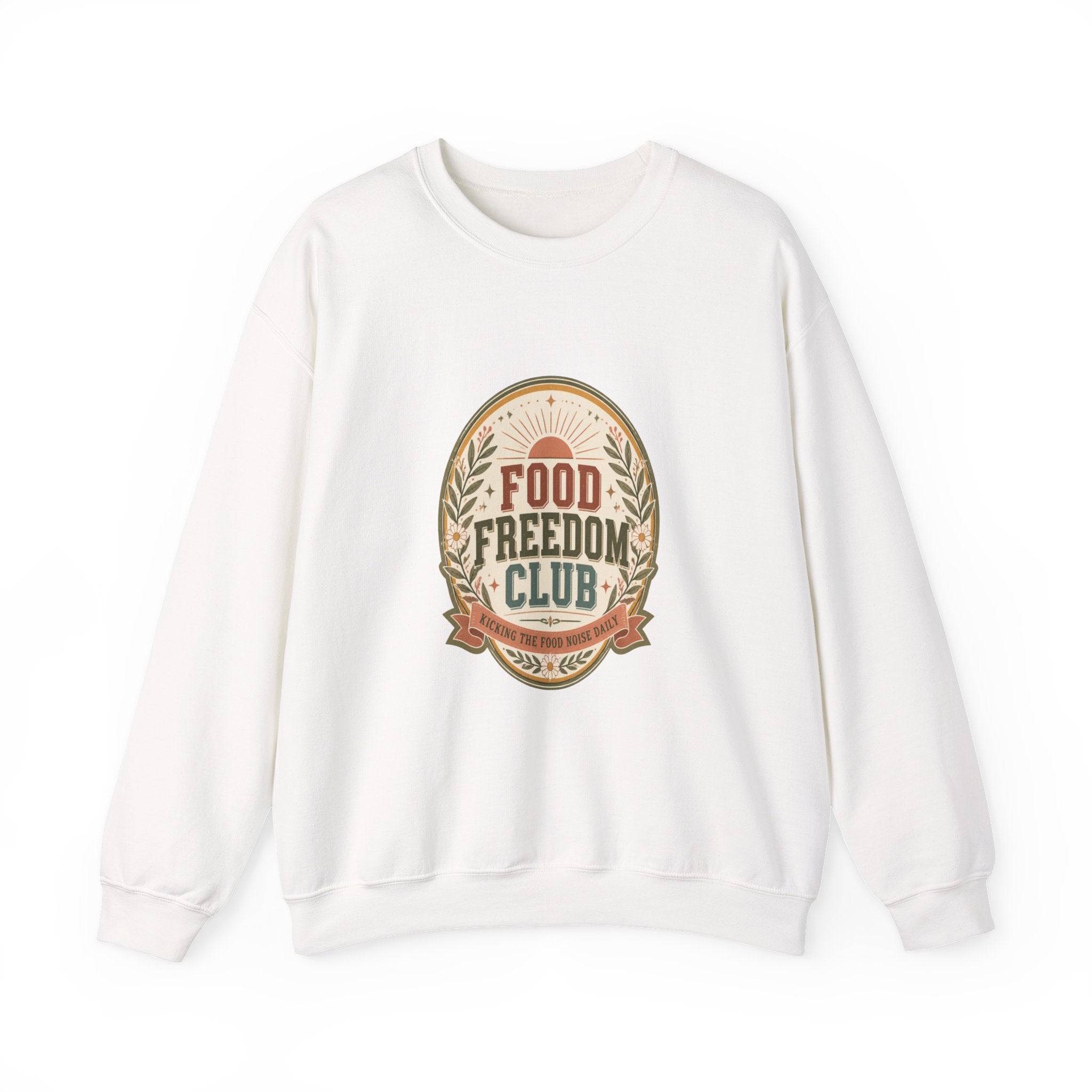 Food Freedom Club Sweatshirt — Vintage Emblem Crewneck