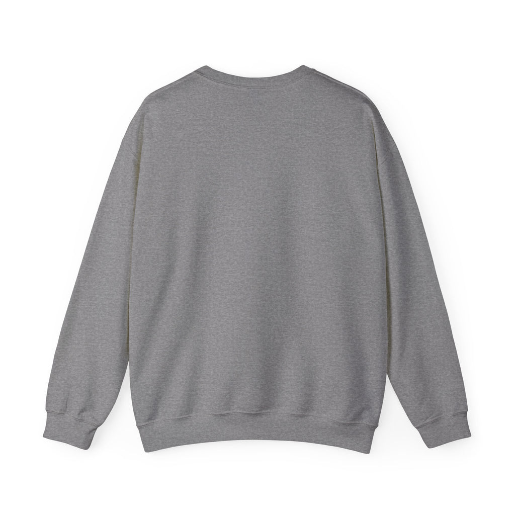 Retro Rainbow Sweatshirt — "More Joy Less Room Noise" Floral Crewneck