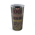20oz Motivational Tumbler - "Food Doesn't Run Me Anymore" Weight Loss Recovery Travel Mug