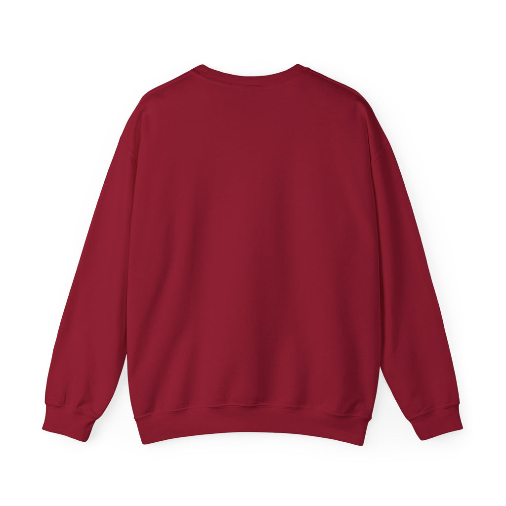 Retro Rainbow Sweatshirt — "More Joy Less Room Noise" Floral Crewneck