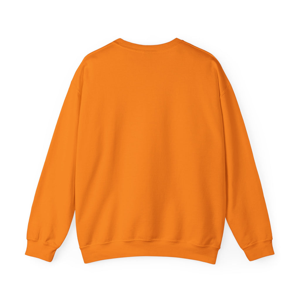 Retro Rainbow Sweatshirt — "More Joy Less Room Noise" Floral Crewneck