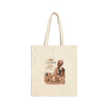 Celebrate Me Canvas Tote Bag — Inspirational Black Woman Portrait Tote