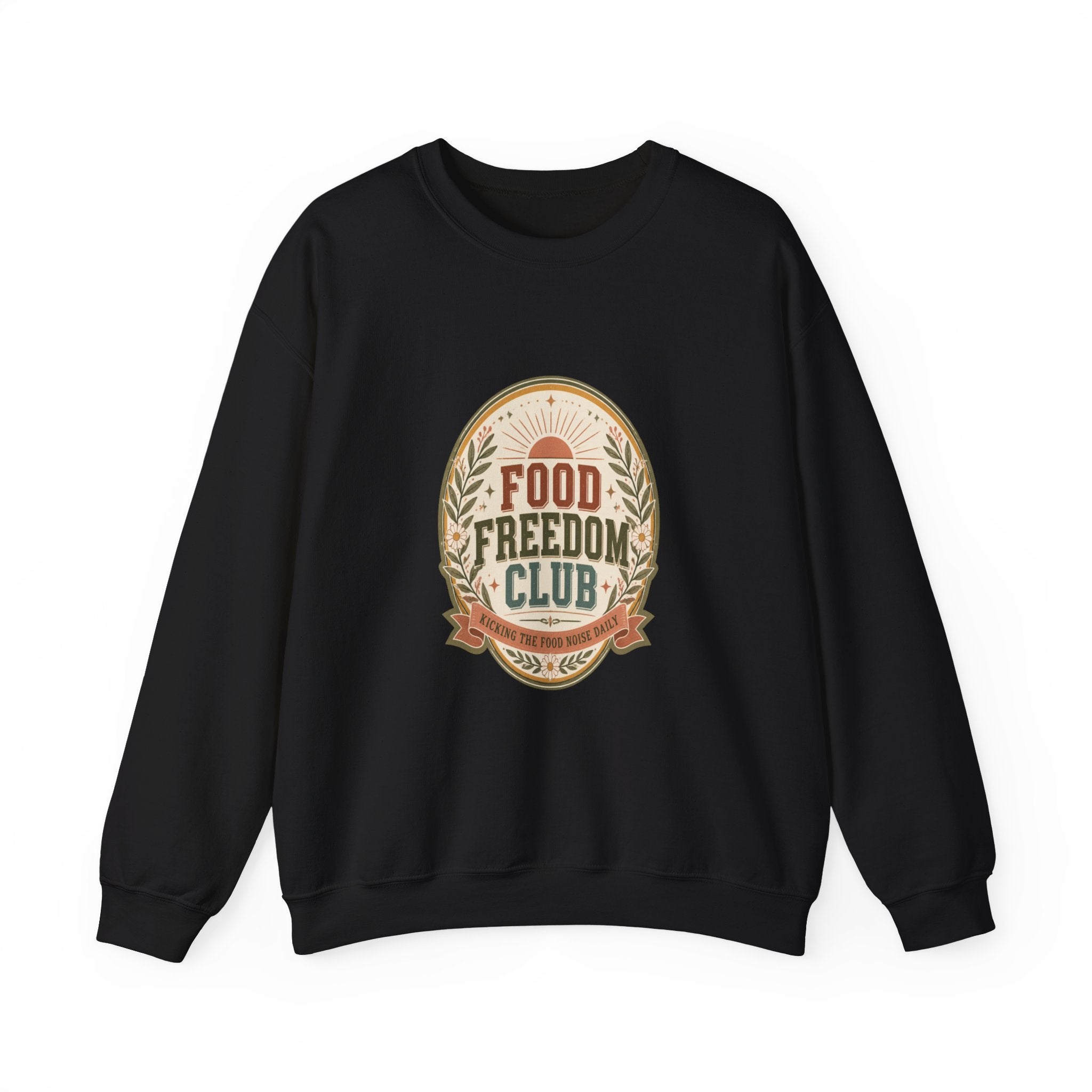 Food Freedom Club Sweatshirt — Vintage Emblem Crewneck