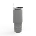 Insulated Travel Mug 40oz — "Less Noise More Life" Stainless Steel Tumbler