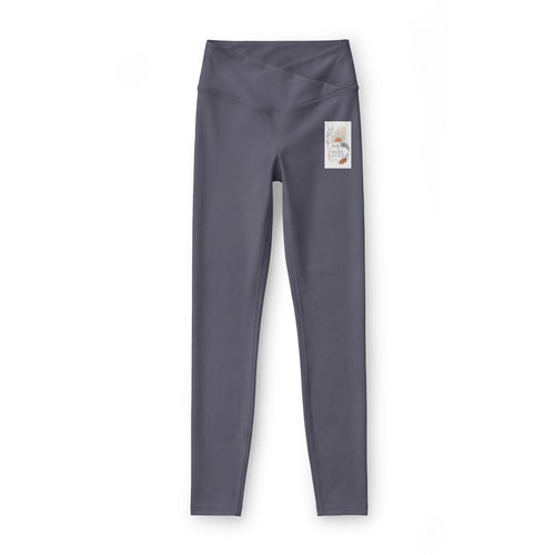 Black Luxe Leggings — High-Waist V-Front Workout & Everyday Leggings