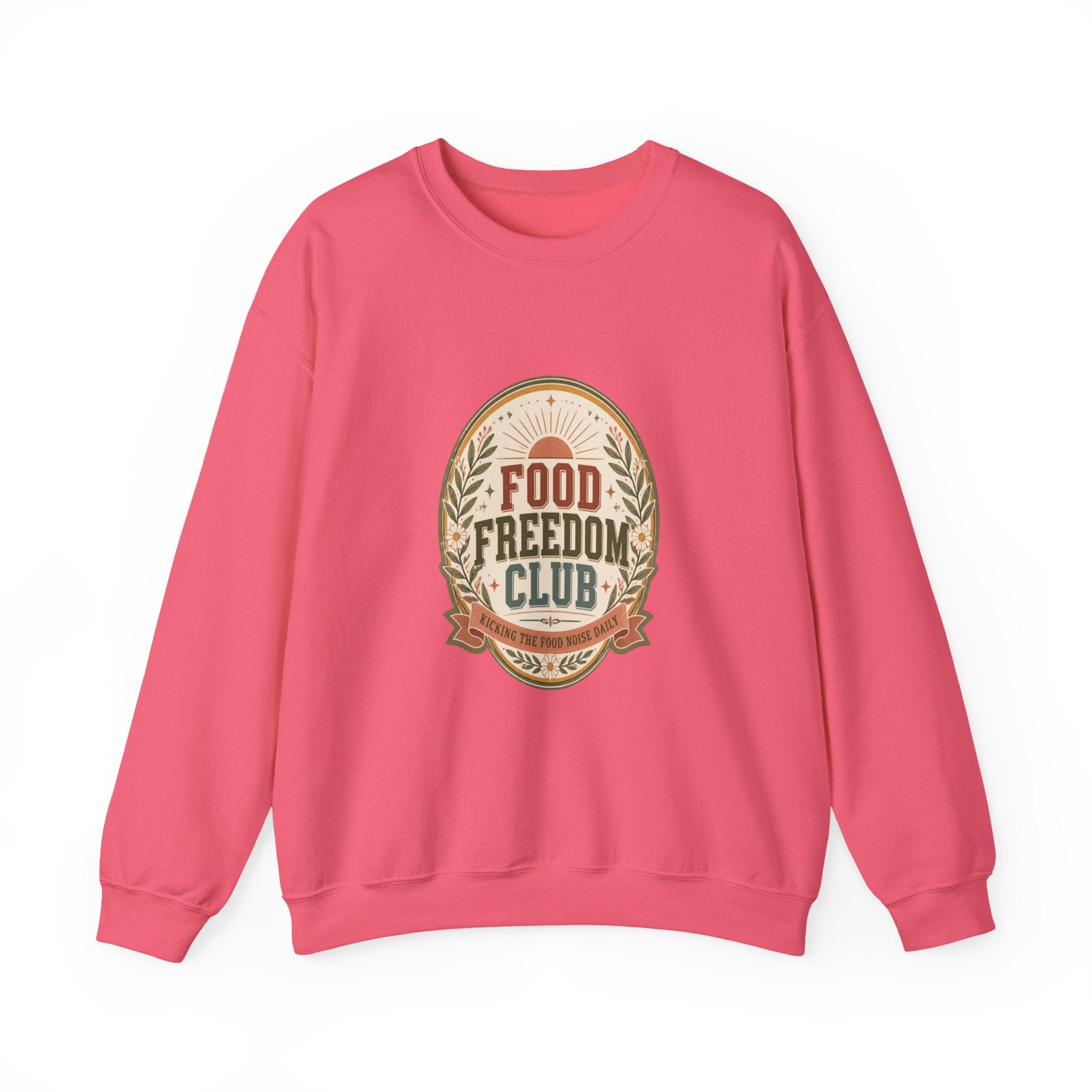 Food Freedom Club Sweatshirt — Vintage Emblem Crewneck