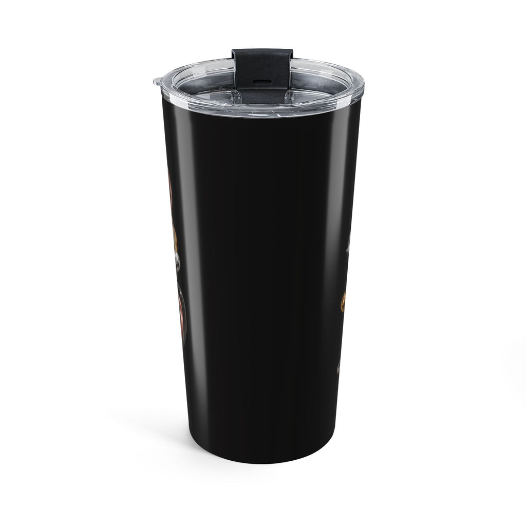 20oz Mama Tumbler – Metallic Heart Mom Travel Cup